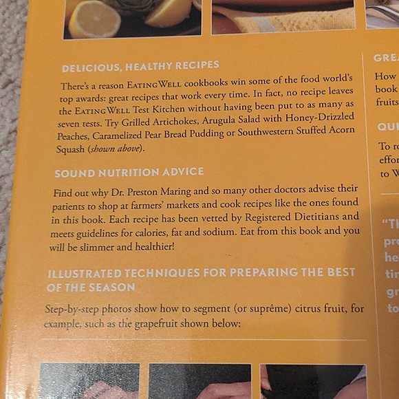 NEW Book- EatingWell in Season: The Farmer's Market Cookbook - Picture 12 of 13
